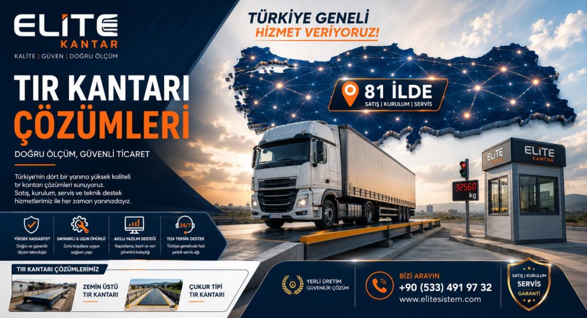 Elite Kantar Türkiye Geneli Hizmet Bölgeleri